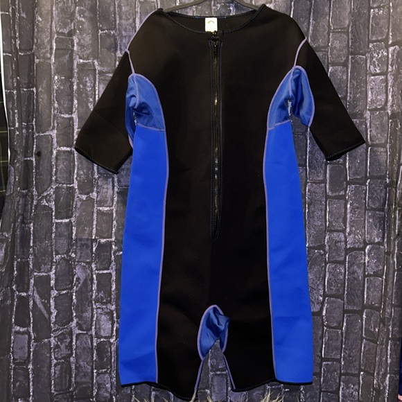 SISYAMA Sauna Sweat Workout Exercise Compression Slimming Suit Neoprene Sz XXL - Picture 2 of 13